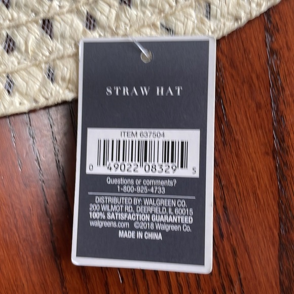 West Loop Straw Hat Sun Hat New With Tags - Picture 9 of 10